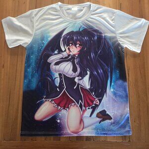 Men's High School DxD Akeno Himejima Anime Graphic Shirt - Size L